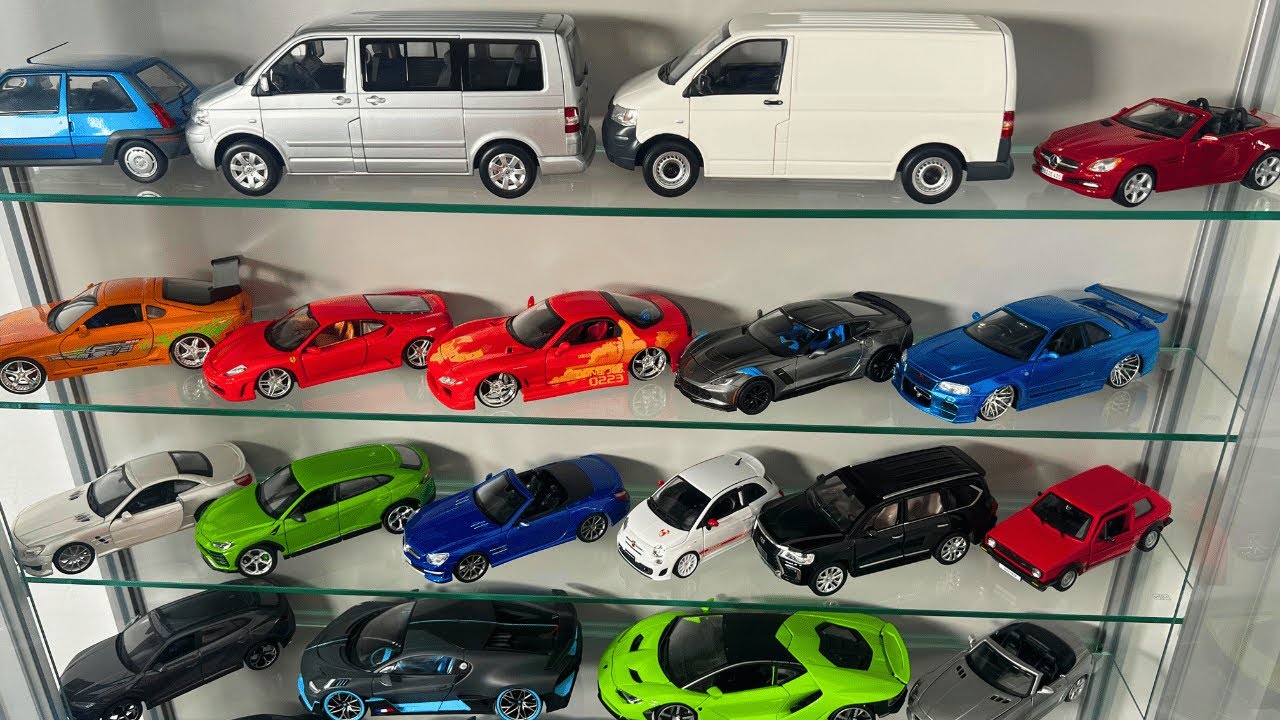 Welly, Jada & Maisto 1:24 Diecast Cars Unboxing &ndash; Full Collection!