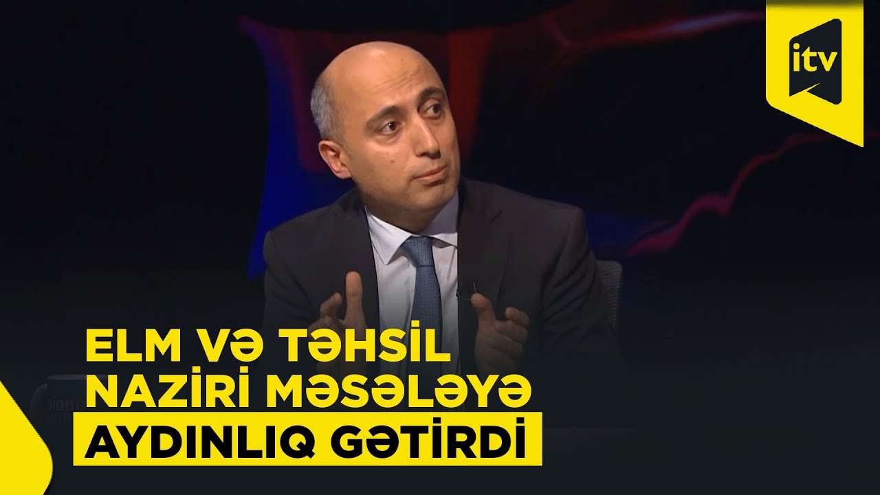Nazir m&uuml;əllimlərin tam ştata ke&ccedil;irilməsi ilə bağlı danışdı