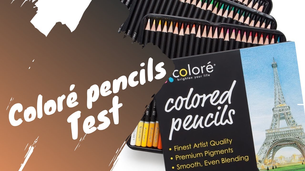 Coloré colored pencils - TEST