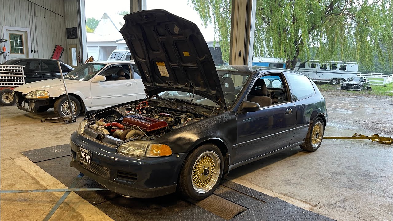 Turbo B18, например, Honda Civic Dyno Tune и поиск проблем