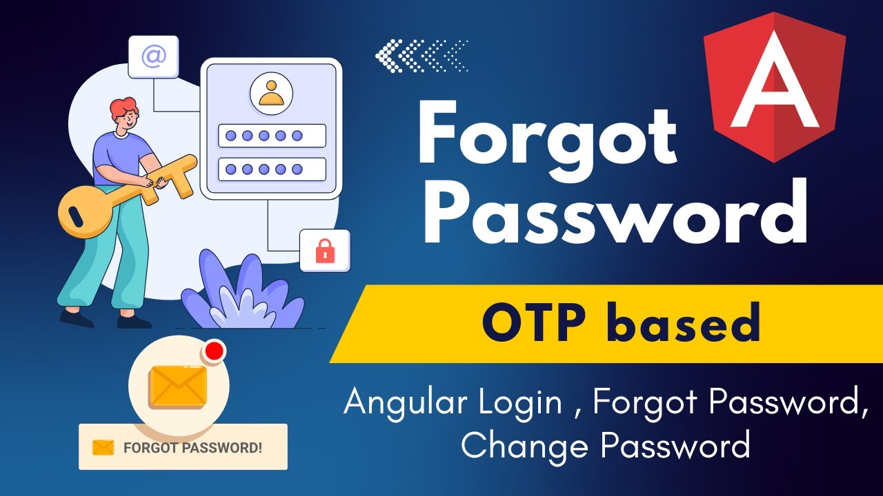 Angular Forgot Password By Using OTP | Angular Login | Angular 19 Project