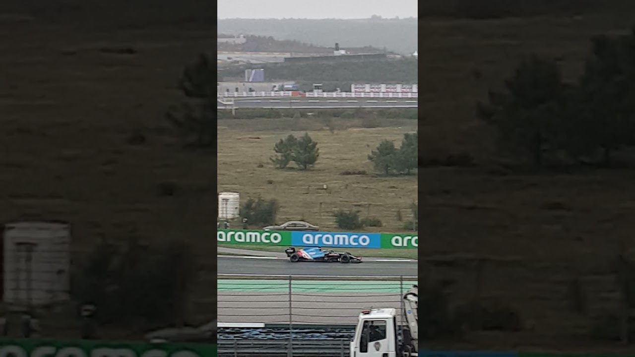 Fernando Alonso takes the famous turn 8 #TurkishGP