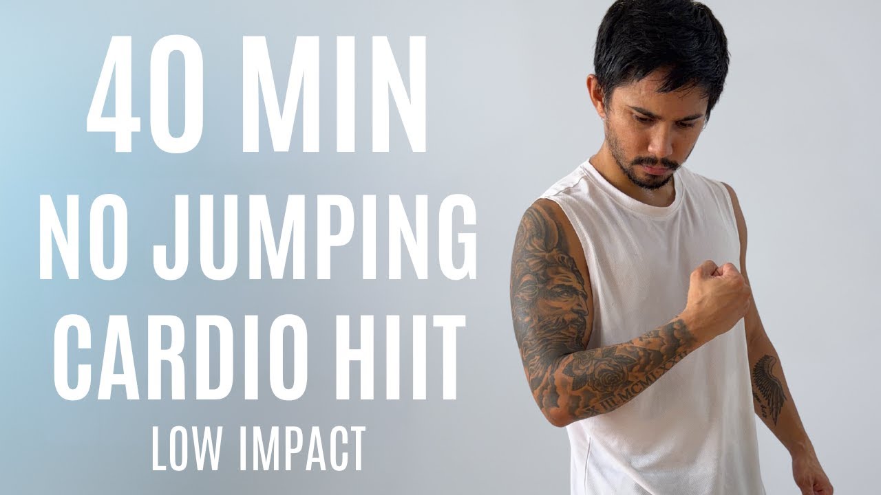 30 Min Cardio HIIT – NO JUMPING | Low Impact, All Standing, No Equipment