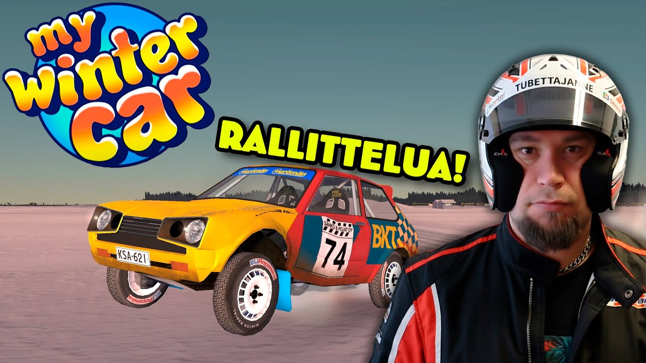 PELIN RALLIAUTOT TESTISSÄ! | My Winter Car