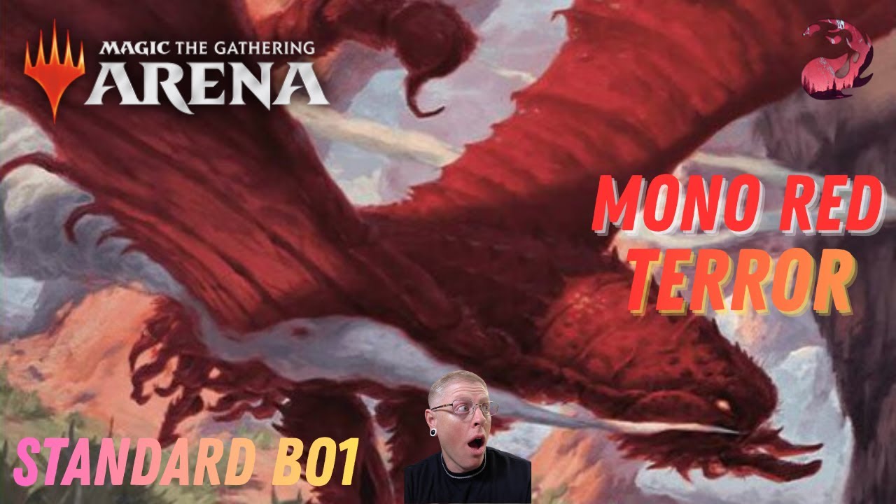 Smashing BO1 With STINGERBACK TERROR! | MTG Arena Standard Mono Red