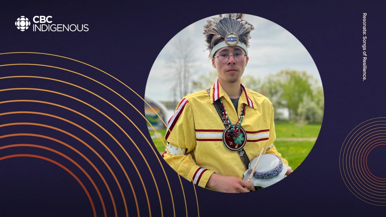 Akwesasne group sings a round dance