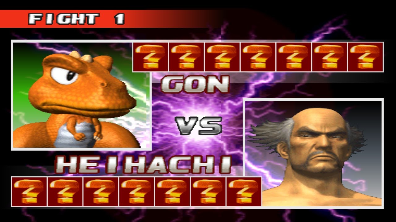 Режим боя Tekken для 3 команд № 123 #tekken3 #gaming