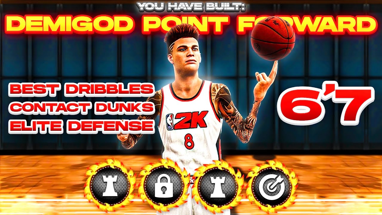 THIS 6'7 POINT FORWARD IS MY LAST BUILD OF NBA 2K22 NEXT GEN..