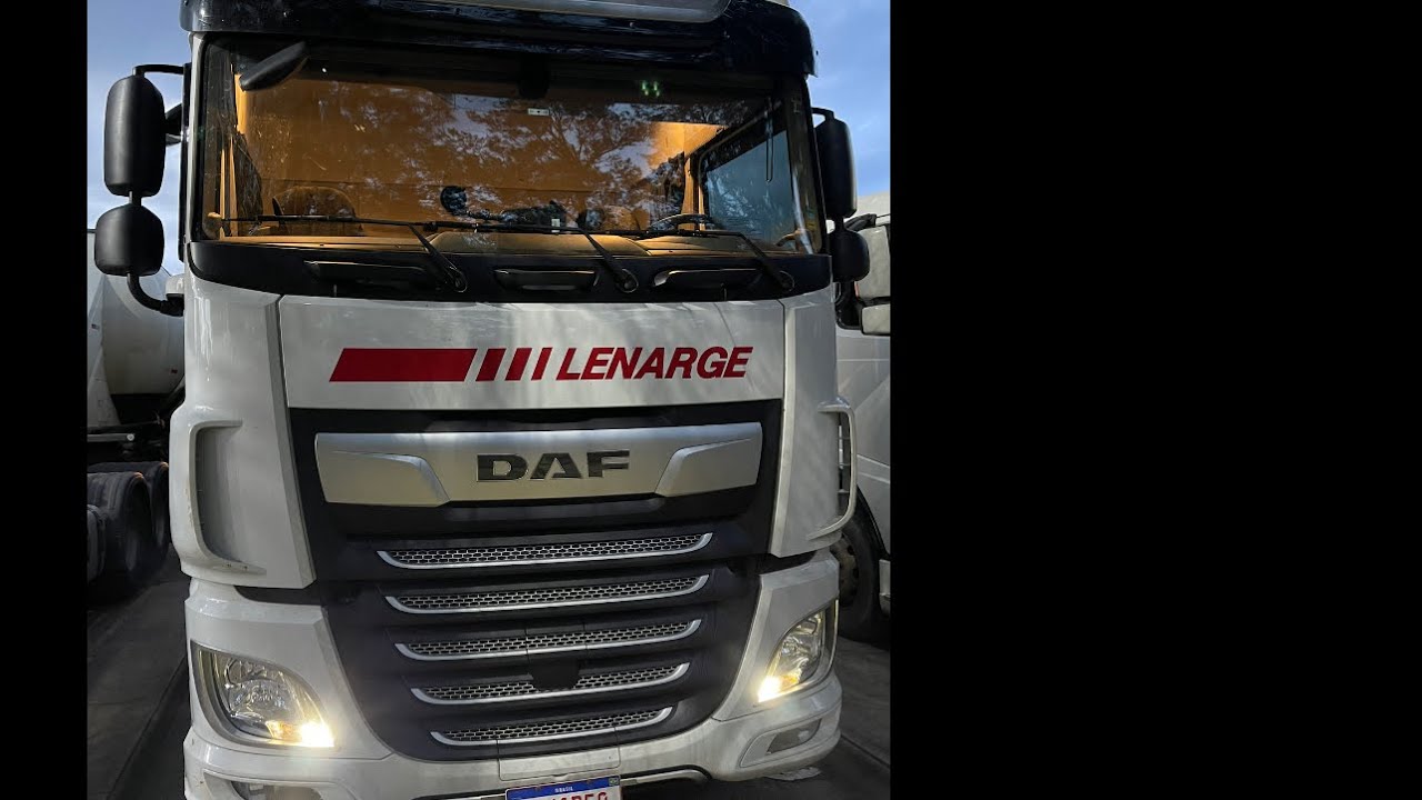 Interna e Externa do DAF XF 480 / Painel de instrumentação