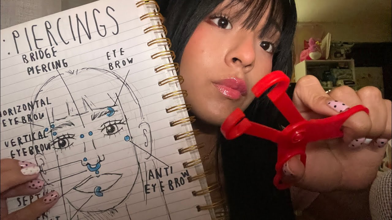 asmr - piercing your ears rp