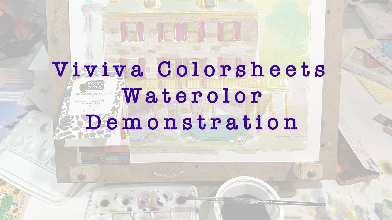 Viviva Watercolor Demonstration #5