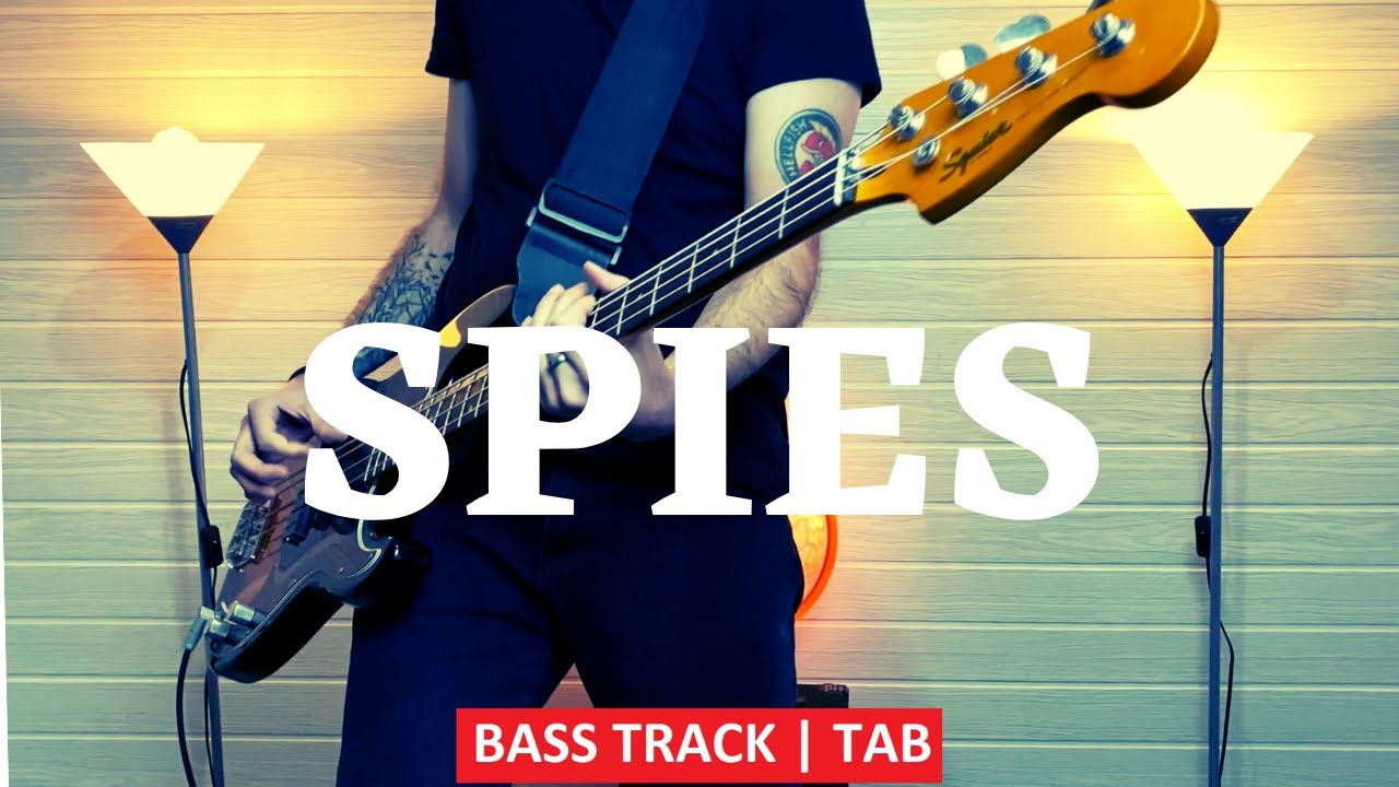 Coldplay - Spies (Reupload) | Bass cover