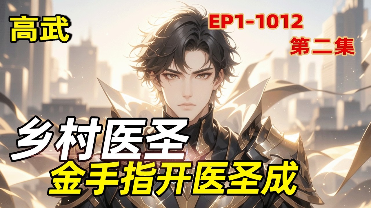 完结《乡村医圣，金手指开医圣成》第2集/共2集 为爱下乡村，却遭女友背叛，心灰意冷之际竟觉醒逆天金手指。从此银针救美，武功镇邪，在这小小乡野里，活出了令人艳羡的顶级人生！