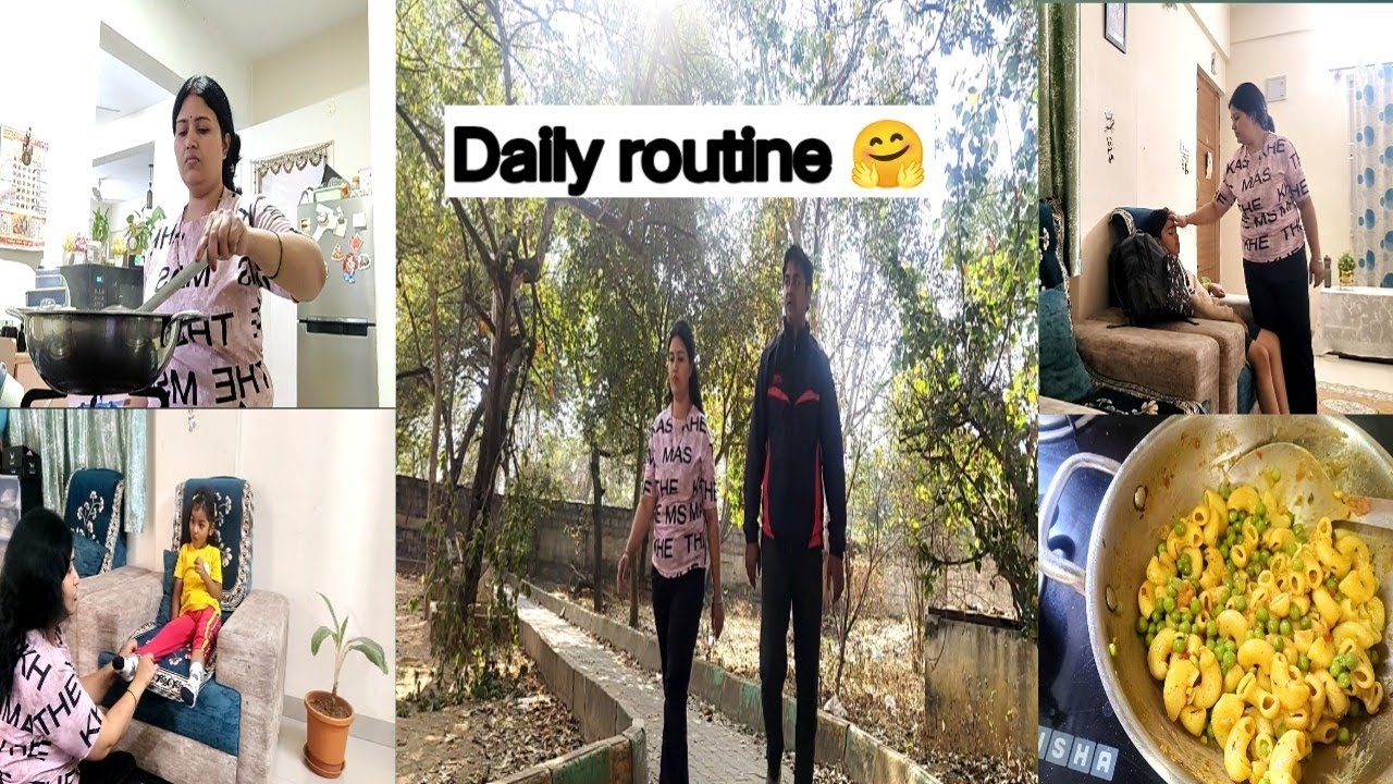 “5 AM vibes🌅 💪Time manage karke ghar & khud dono ko priority deti hu 🌼