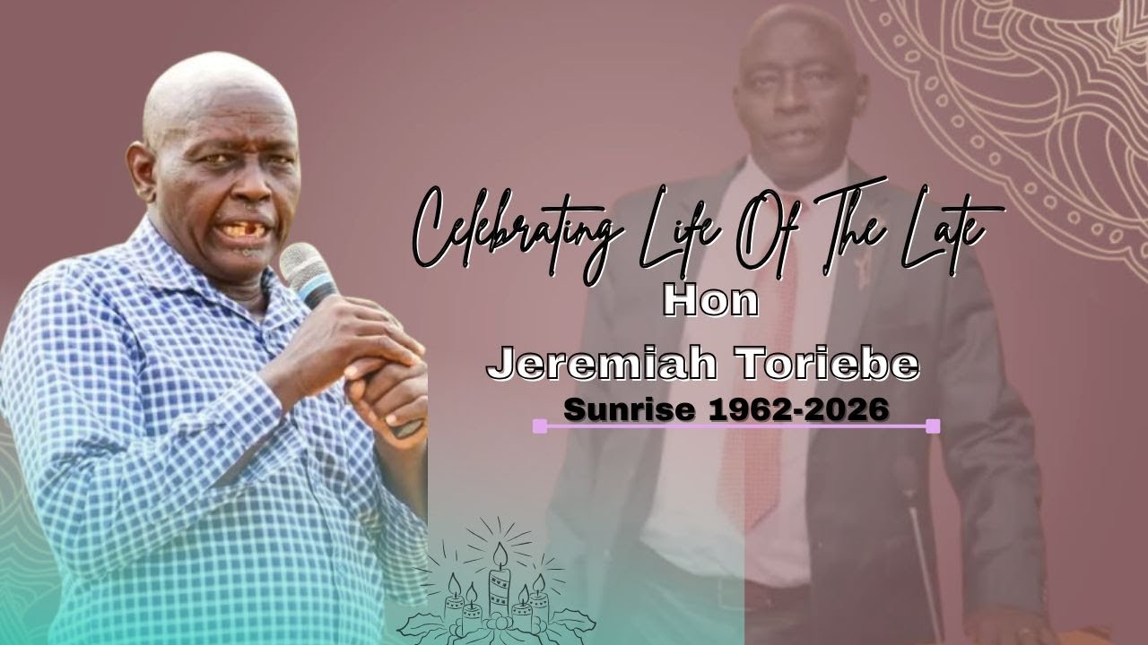 CELEBRATING LIFE OF THE LATE HON  Jeremiah Toriebe