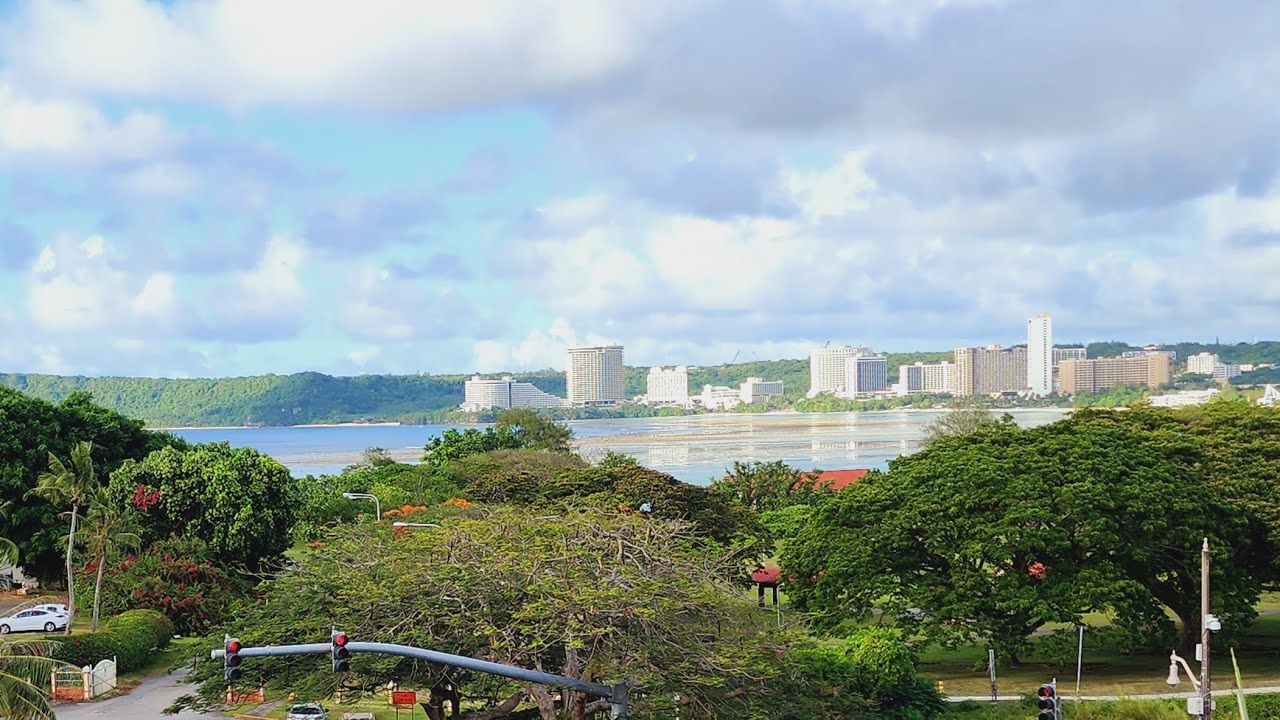 GUAM BEFORE AND AFTER SUPER TYPHOON MAWAR || AIRPORT TO TUMON