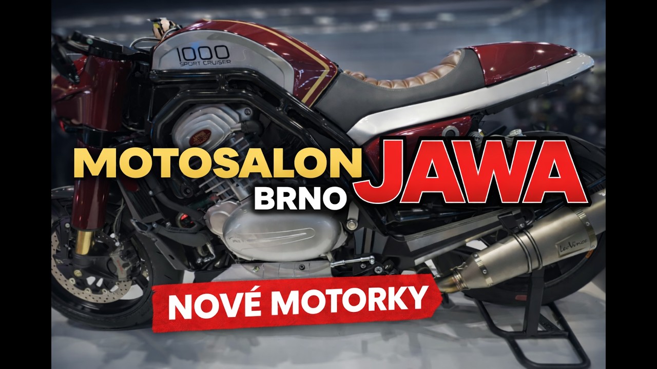 JAWA na Motosalonu Brno 2026 | Nové motocykly JAWA