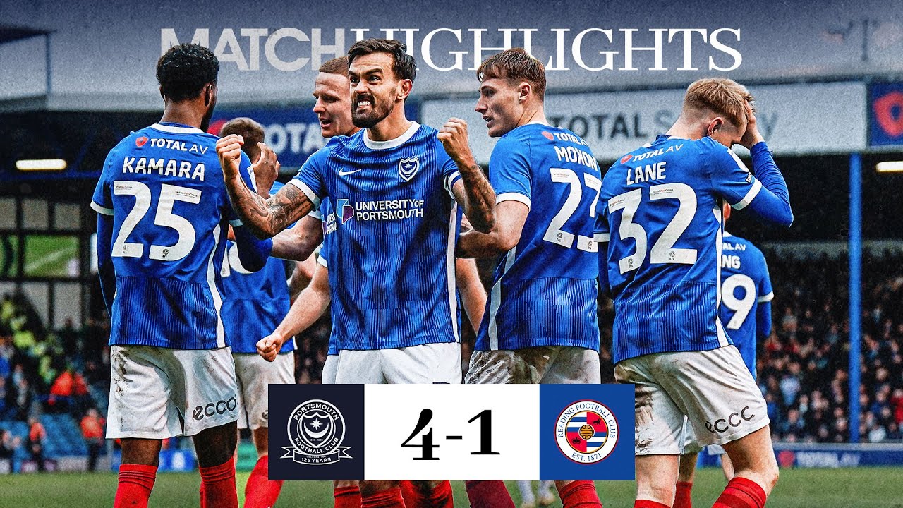 3️⃣ ASSISTS FOR KAMARA 😱 | Pompey 4-1 Reading | Highlights