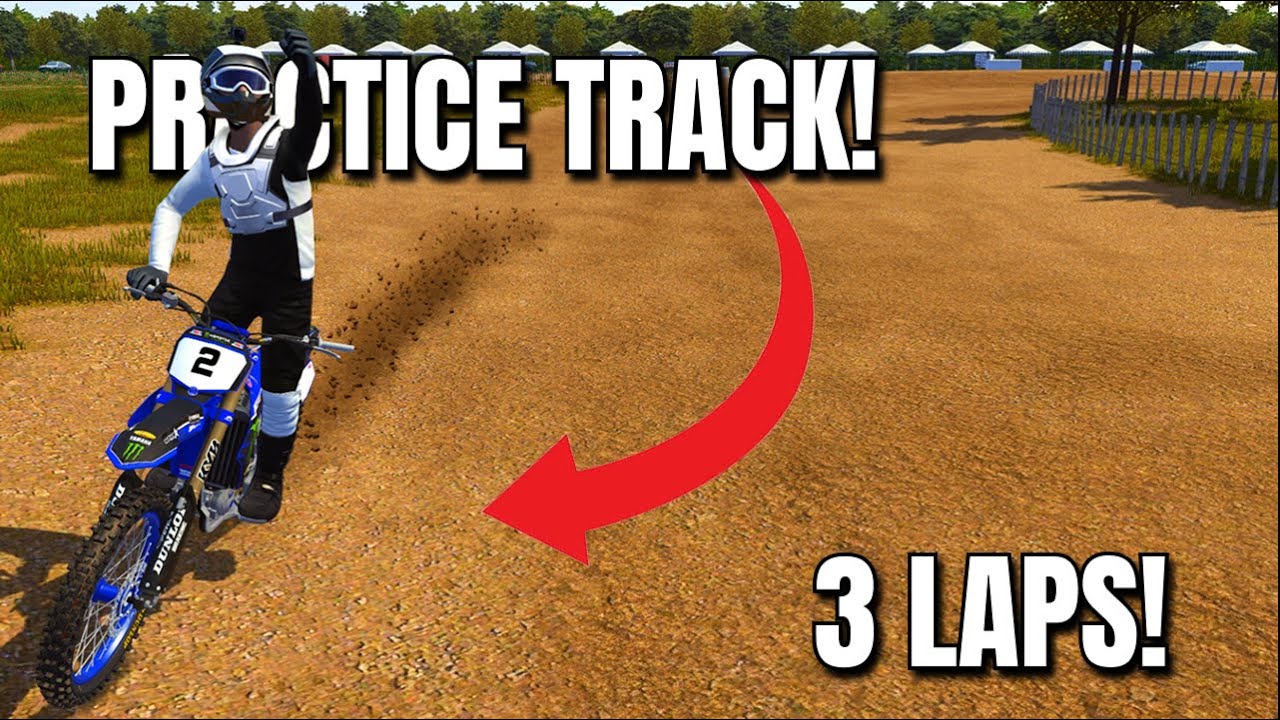 MXBIKES - 3 LAPS AT PRACTICE TRACK | NO COMMENTARY