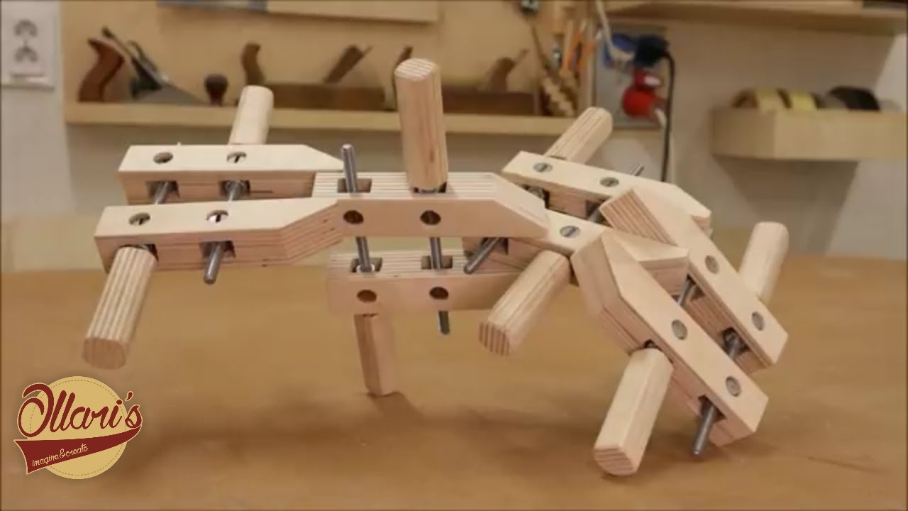 DIY Wood Screw Clamps from Plywood scraps