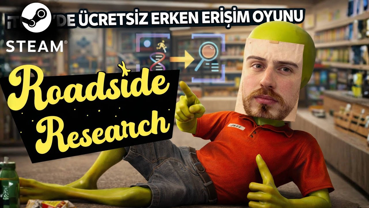 Bu Market Normal Değil Uzaylı Olarak İnsanları Kandırıyorum! | Roadside Research Steam Ücretsiz Oyun