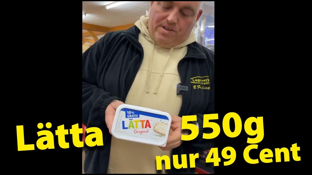 Benny Freilinger’s neue top Angebote KW14 - Lätta Orig 550g nur 49Cent