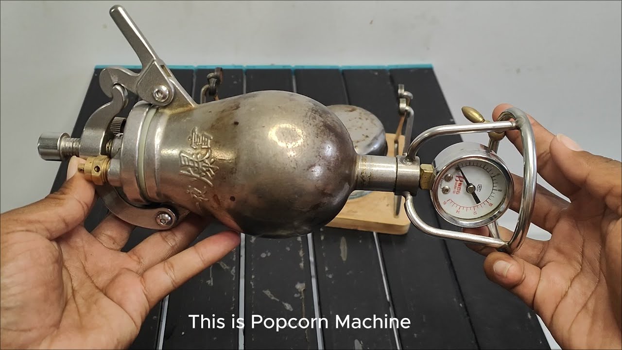 This is Popcorn Machine, how to cook with this machine!