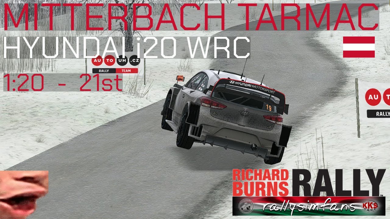 Mitterbach Tarmac (Austria) - 1:20.169 | Hyundai i20 Coupe WRC | Richard Burns Rally (RBR)