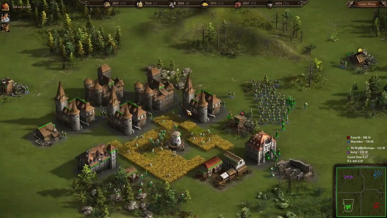Cossacks 3 - 2 vs 2 MULTIPLAYER | GAMEPLAY | 2023