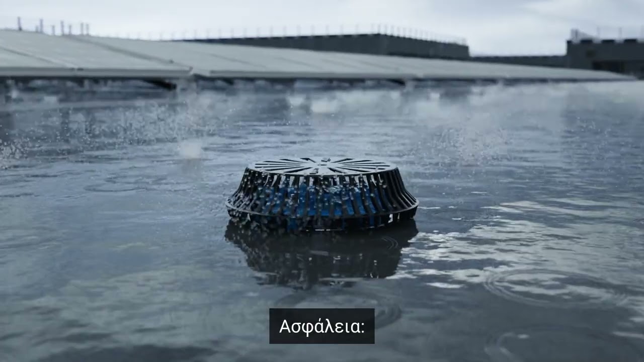 Σιφωνικό σύστημα αποστράγγισης Rainplus: πώς λειτουργεί;