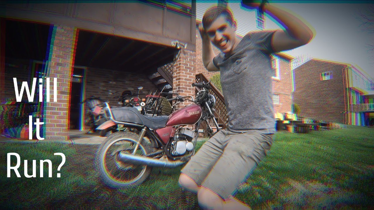 Barn Find $150 Yamaha RX50 First Start