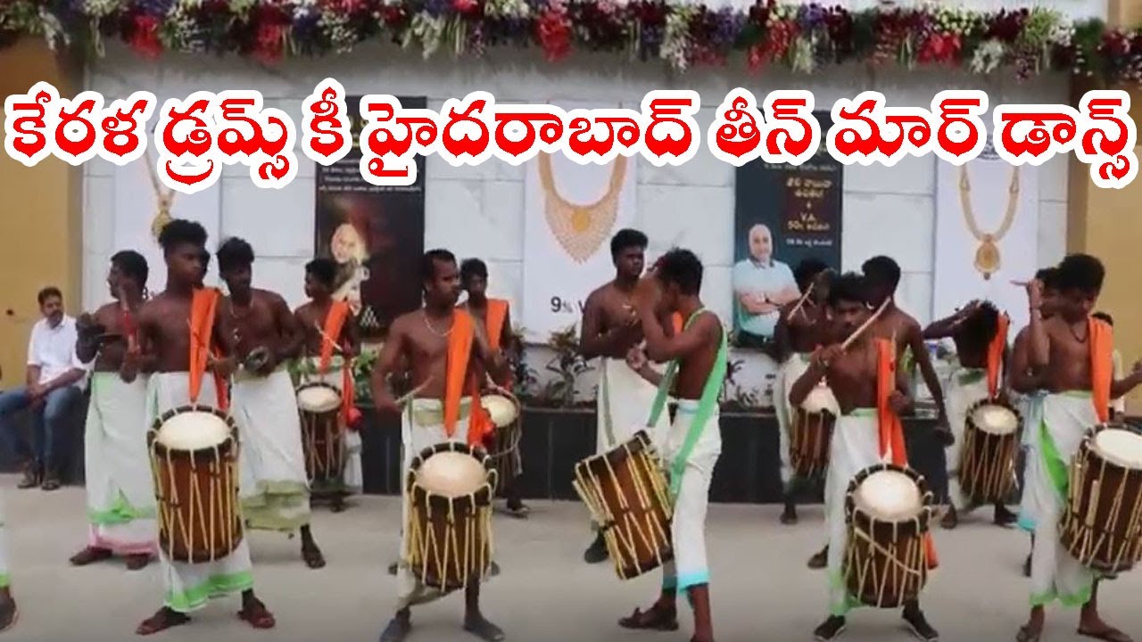Kerala traditional drums musi in Hyderabad #Keralatraditionaldrums