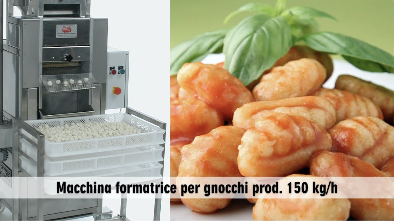 Macchina gnoccatrice per pastifici mod. GN/6 prod. 150 kg/g