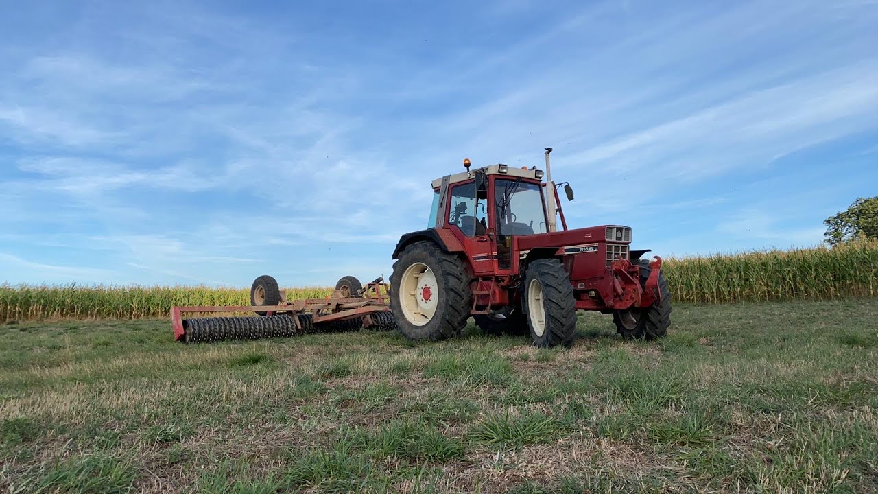 Je vous emmène passer le rouleau 2020 IH 1055xl