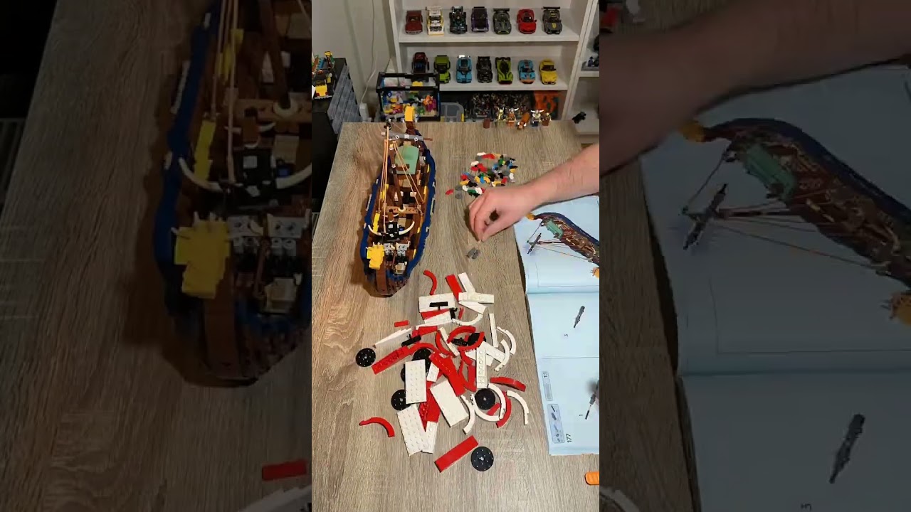 LEGO Creator 3-in-1 31132 Viking Ship and the Midgard Serpent Speed Build #shorts #lego #speedbuild