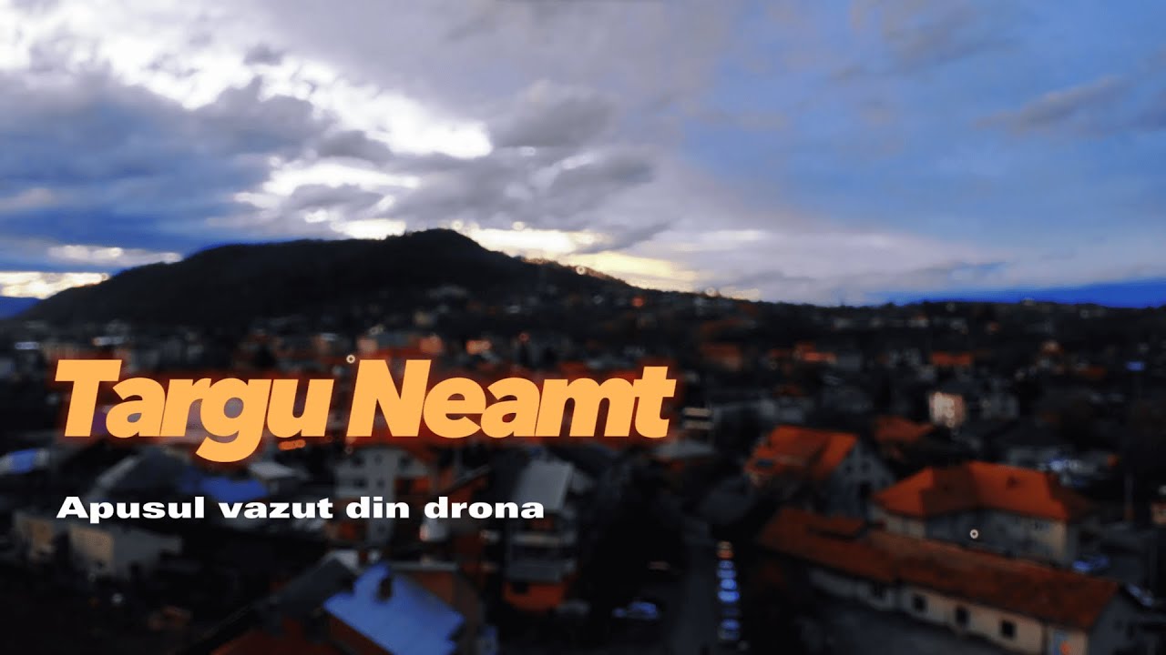 Targu Neamt - Drone View (Shot on Dji Mavic Air)