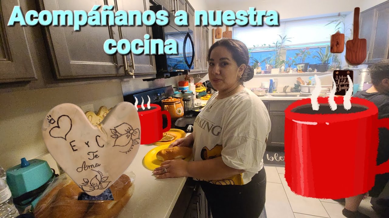 UN DÍA EN NUESTRA COCINA .