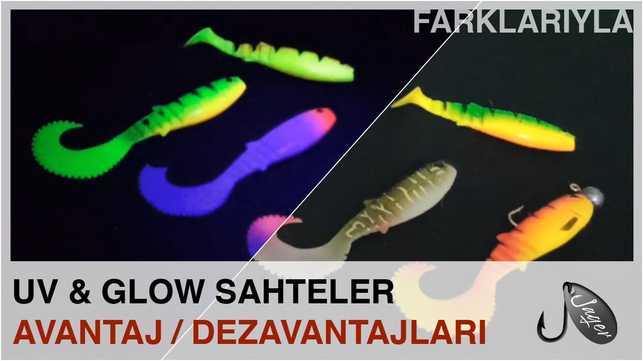 UV ve GLOW SAHTE YEMLERİN FARKLARI ile ÖZELLİKLERİ & 1 NİSAN TURNA AVI