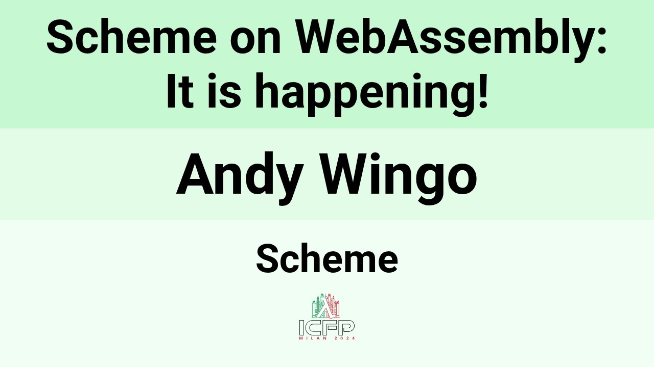 [Scheme24] Scheme on WebAssembly: It is happening!