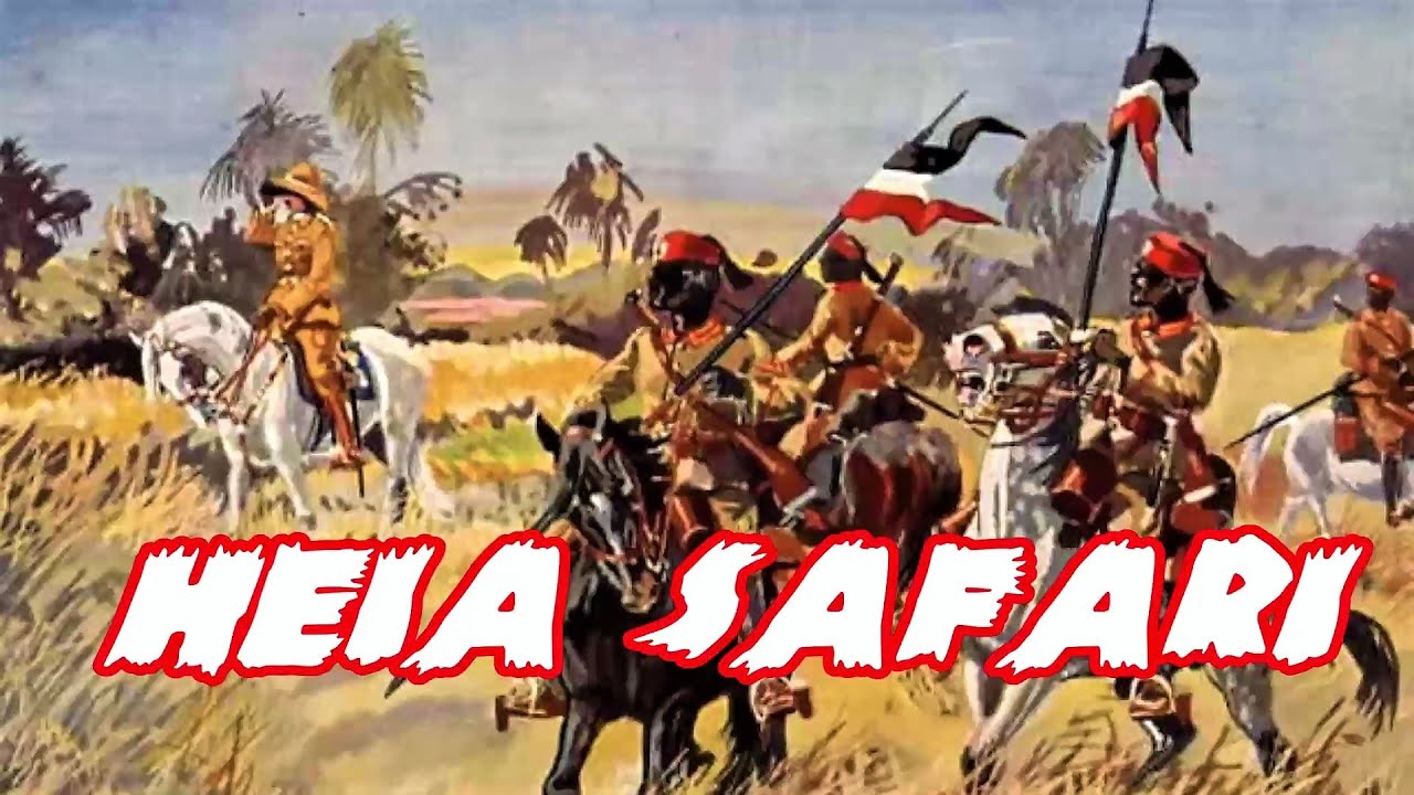 Wie oft sind wir geschritten (Heia Safari) - Fahrtenlied/German Colonial Song + English Translation