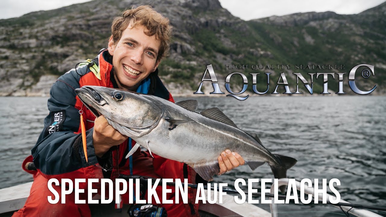 Speedpilken auf Seelachs | Mit AQUANTIC-Teamangler Robin Moigk unterwegs in Norwegen