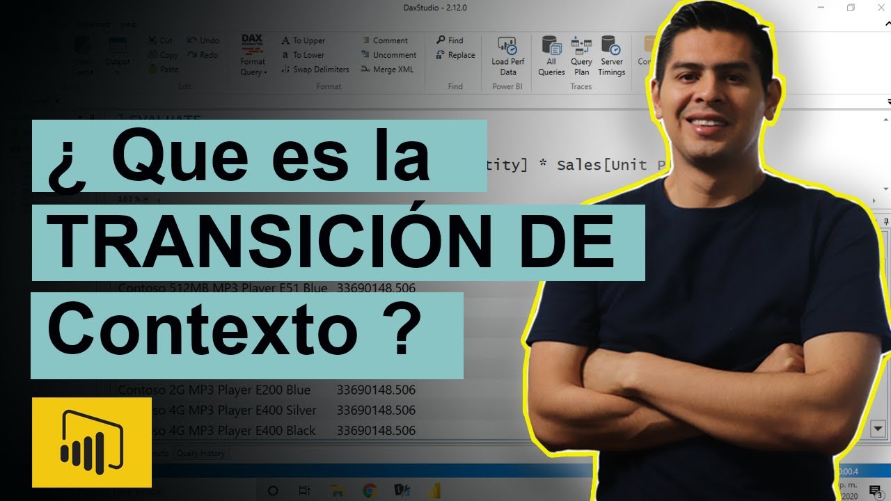 TRANSICIÓN de contexto en DAX