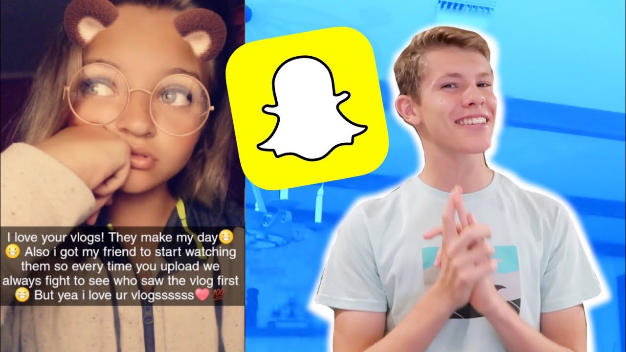 OPENING MY FANS SNAPCHATS!!
