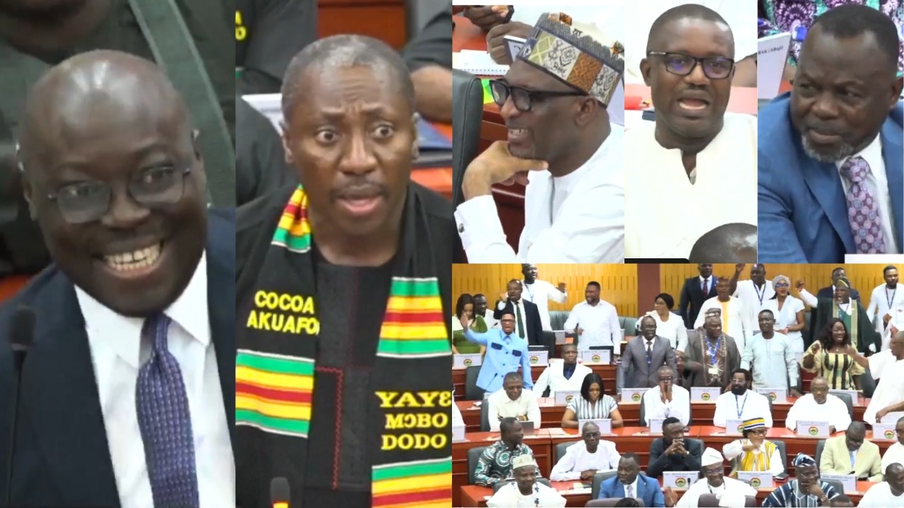 Stop Ļying Afenyo! Ato Forson & Muntaka Tease Afenyo In Parliament,Expòsë Him For Áṭṭácking Mahama
