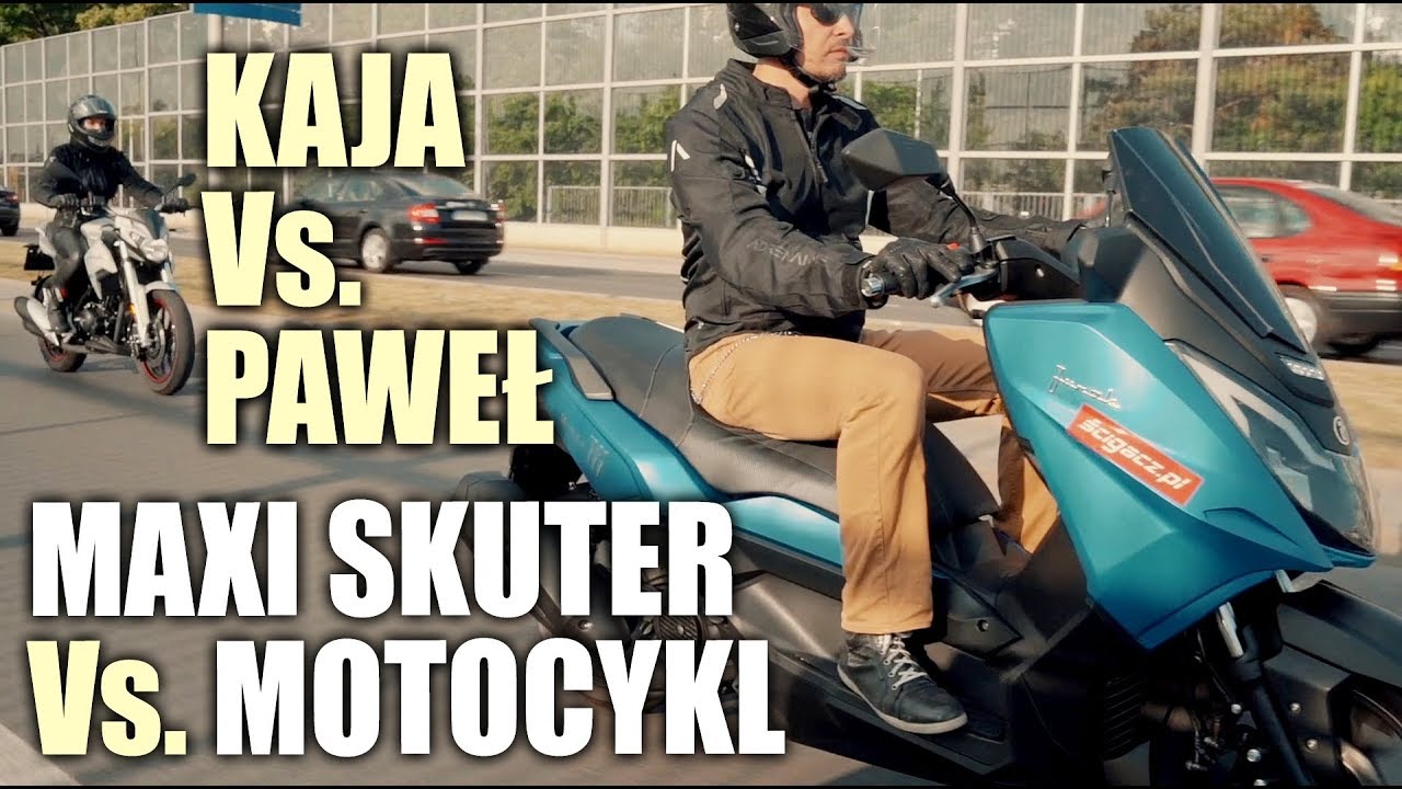 Junak Maxi 711 vs. Junak RSX - Czy maxi skuter może być lepszy od motocykla?