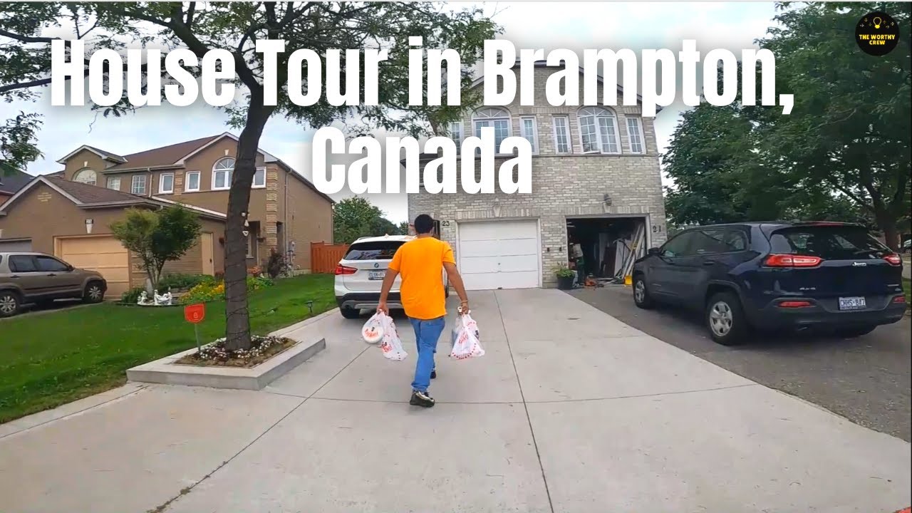 House Tour in Brampton Canada 2020 | Full House Tour of International Student in Canada