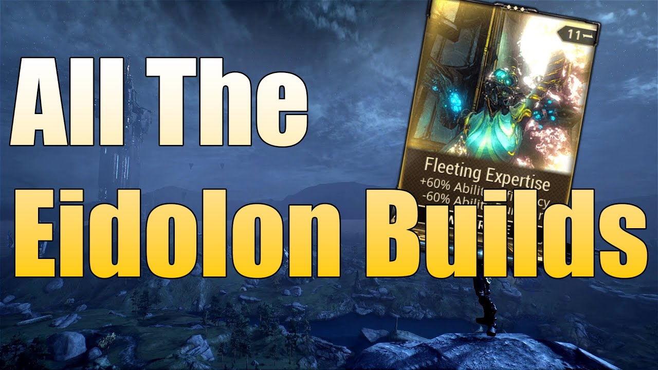 ALL The Eidolon Builds You'll Ever Need - Warframe