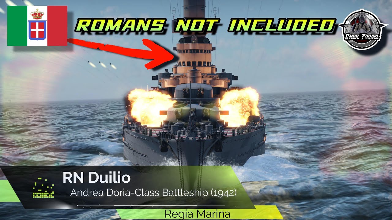 RN Duilio - Andrea Doria-Class Battleship