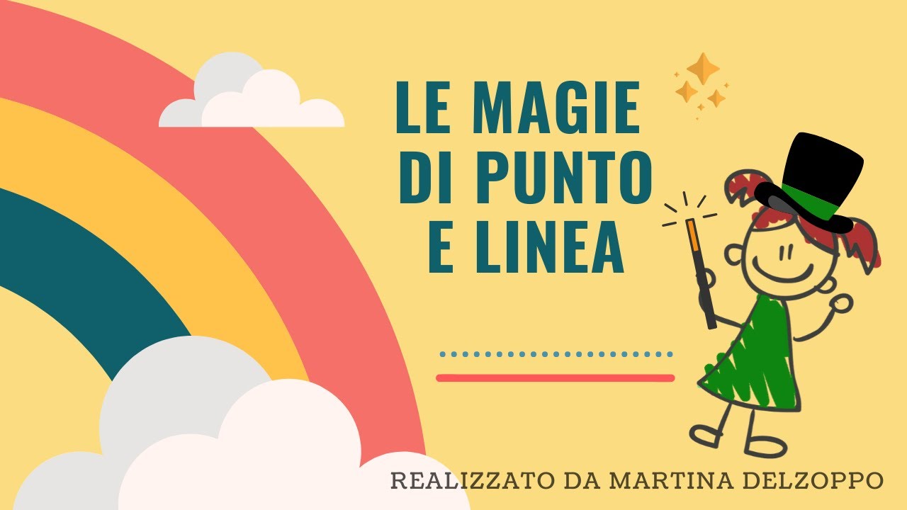 LE MAGIE DI PUNTO E LINEA | video lettura e attività
