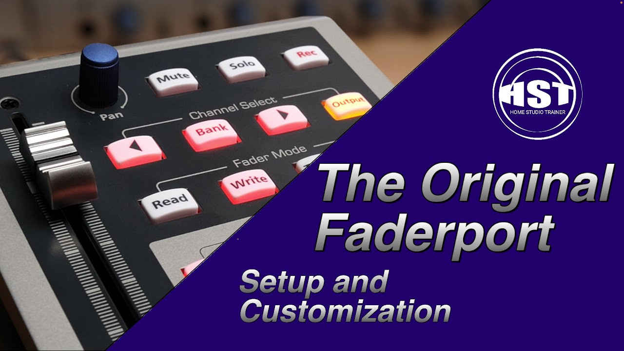 The Original Faderport  - Setup & Customization (Oldie But Goodie) - FIRMWARE NOW IN THE DESCRIPTION